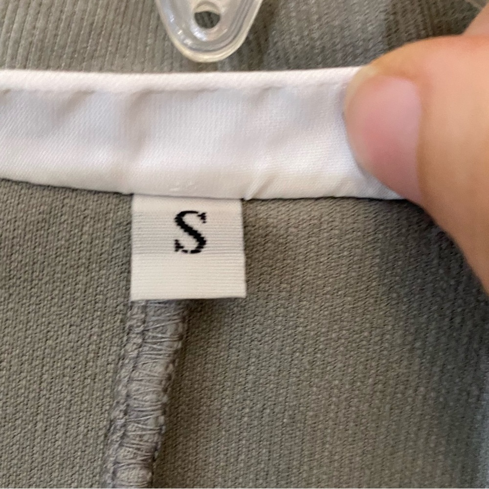 Bryn Walker Long Corduroy Jacket Gray Sz Small - Picture 6 of 10